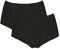 Sloggi Ladies Womens Pack of 2 Maxi Control Briefs Underwear Black 26