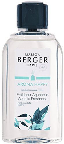 Lampe Berger Parfum Ricarica da 200 ml, Bouquet Profumato, Collezione Aroma Happy