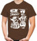 The Good The Bad and The Ugly Männer und Herren T-Shirt | Clint Eastwood Western Kostüm Kult (XXL, Braun)
