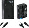 SK Akku Sony NP-FM50 + Ladegerät Charger für Sony NP-FM30 FM70 FM90 QM51D / für Sony Cyber-Shot DSC F707 S30 S50 S70 S75 S85 und weitere