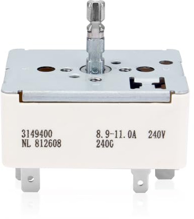 Surface Unit Switch 3148954 AH336989 EA336989 PS336989 for Whirlpool Stove Oven Range