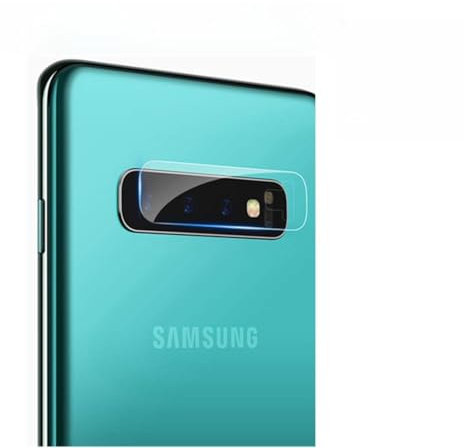 Für galaxy s10 plus / s10 kamera objektiv schutz, kamera displayschutzfolie gehärtetem glas ultradünne transparente klare kamera high definition für samsung galaxy s10 plus / s10 2019 [4 paket]