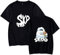 SK8 The Infinity Manga T Shirt Anime Figur Druck T-Shirt Kawaii Oben Kurzarm T Shirts Mit Rundem Hals Für Herren/Damen