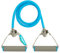 BRAVICH Resistance Band Toner Tube with Foam Handles for Men & Women. Gym Equipment Fitness & Exercise Accessories, For Strength Training, Yoga, Pilates, Home Workout. Heavy Resistance Band- Blue Set
