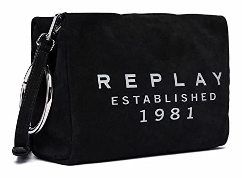 Replay - Umhängetasche 26 cm black