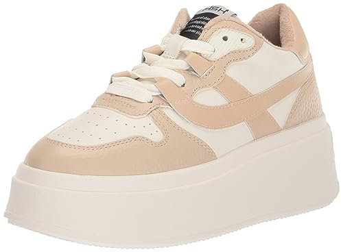 ASH Damen Match Sneaker, Weiß/Eggnug, 41 EU