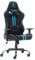 NEWSKILL KitsuneV2 - Silla Gaming ergonómica, Respaldo reclinable 180 Grados, reposabrazos 2D Ajustables, Cojines Lumbar y Cervical, Ruedas XL silenciosas, Tela Transpirable, Color Azul