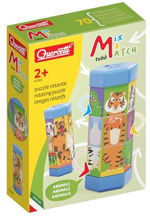 Quercetti Router, kabellos, Modems, Marke Modell TUBò Mix & Match - Animali