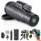 Makerfire 12x50 Monocular Telescope for Adults and Kids, High Powered Compact, Smartphone Compatible, Beginner Friendly, All Ages, Outdoor Enthusiasts