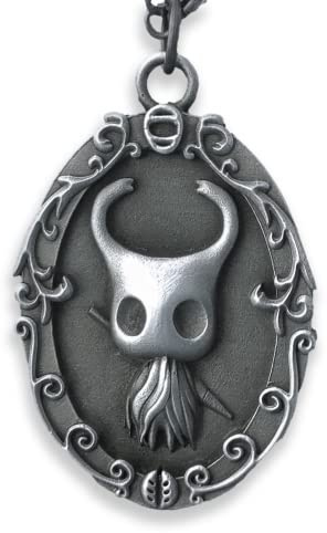 925 Sterling Silber Hollow Knight Anhänger Halskette Charm Schmuck Charm (Sterlingsilber)