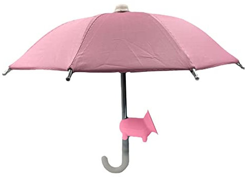 Cell Phone Umbrella, Cute Mobile Phone Sun Umbrella, Adjustable Mobile Phone Umbrella, Anti Glare Phone Umbrella Suction Cup Stand Adjustable Angle And Height