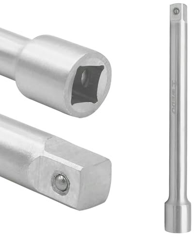 WEDO 3/8Drive Socket Extension Bar, Metric,CR-V,Length 150mm,For Home Repairing and Mechanical Maintenance