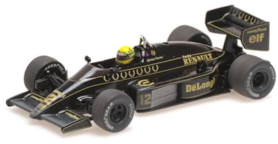 Minichamps 540863312 - Lotus 98T Ayrton Senna 1986 Dirty Version 30th Anniversary Collection - maßstab 1/43 - Modellauto