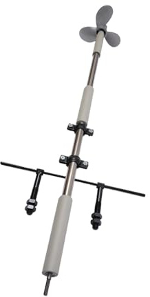 F Fityle Perceuse électrique, hélice à Main de Bateau, Accessoire de Kayak, Outil de réparation, pièce de Rechange, hélice à Commande Manuelle pour canoë