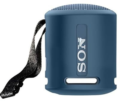 Silicone Protective Case For Sony SRS-XB100 XB13 Audio Case Speaker Protective Skin Sleeve Shell Drop Protection Dustproof Cover Speaker Accessories (Blue)