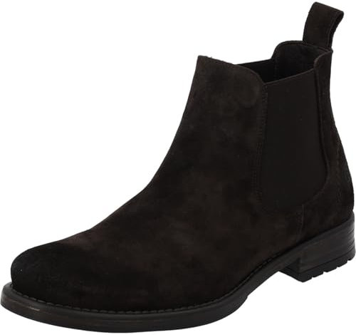 Palado Chelsea Boots Herren Heidan – elegante Stiefeletten Made in Portugal - ungefütterte Boots aus Leder - modische Stiefel Braun UK9,5 - EU43