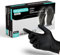 OnyxGuard Black Medical Grade Nitrile Examination Gloves - Multipurpose, Powder Free and Latex Free Disposable Gloves - Box of 100, Small