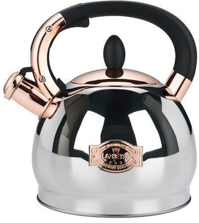 2.8 L Whistling Kettle for Induction, Stainless Steel Tea Kettle for All Hob Types