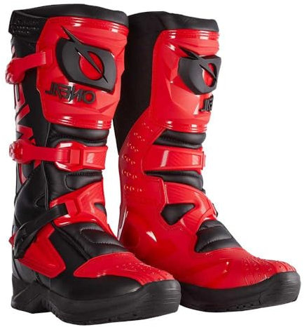 O'NEAL RSX stivali nero/rosso 46/12