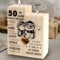 Goldene Hochzeit Geschenke, Kerzenständer Aus Holz, Jahrestag Geschenk Für Frau Mann Paare, Beautiful Wedding, Das Wird EIN Sehr Erinnerungsstück Sein.