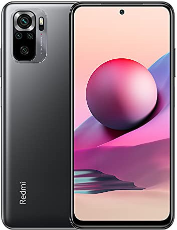 Xiaomi Redmi Note 10S - Smartphone 64GB, 6GB RAM, Dual Sim, Grey (Reconditionné)