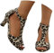 Sandali Gioiello Donna,Sandali Donna Estive con Tacco, Comode Eleganti Scarpe Aperte Cerimonia Sandalo Matrimonio Pianta Larga Scarpe (Marrone,43)