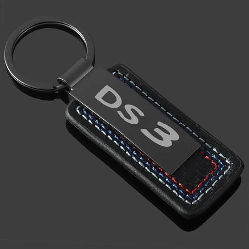MNGKIQC 1 Pièce Porte-clés de Voiture, pour Citroen DS3 Porte Clé Portable Multifonction Porte-clés de Voiture Accessoires Clés,B
