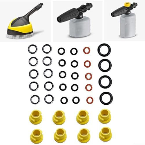 K2 K3 K4 K5 K6 Pressure Washer Replacement Nozzle Set With O For Ring Seals Compatible With 2.640-729.0 Multiple Models