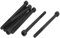 M5 X 70mm 12.9 Viti a testa esagonale in lega di acciaio Bulloni Neri 5pz