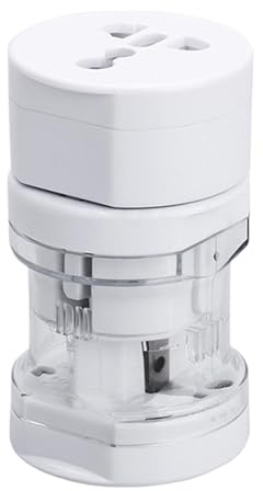 Adattatore per prese | Adattatore di protezione da sovratensione portatile | Convertitori e presa di conversione anti-sovratensione multiporta leggera per piccoli dispositivi, computer portatili e