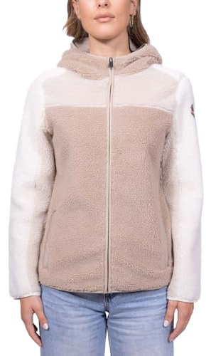 NAPAPIJRI - Felpa Donna Turnage Colorblock in Pile - Taglia L