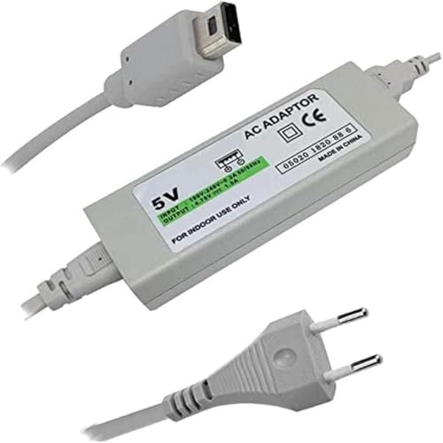 WICAREYO Adaptador de Fuente de alimentación de CA para Wii U Sistema Gamepad