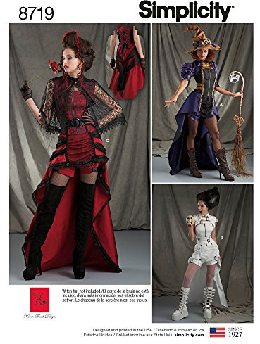 Simplicity Pattern US8719H5 Misses' Costumes