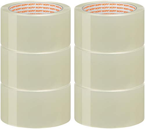 Nopi Universal Packband, 66m:50mm (6 Rollen - transparent)