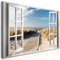 murando Quadro Mega XXXL Finestra 170x85 cm Straordinario Stampa su Tela per un Facile Montaggio Fai Da Te Grande - Quadri Moderni Grandi Dimensioni - Immagini DIY Decorazione da parete
