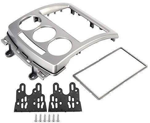 Radio Fascia, Yctze 7in 2 DIN Car Radio Dash Panel Frame Navigazione Dvd Audio Frame Cover Trim Fit per i ‑ Max
