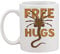 Free Hugs Alien Weiße Tasse Kaffee Tee Männer Frauen Keramik Coffee Tea Mug Cup