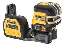 DeWalt - Nivel Láser autonivelante VERDE de líneas en cruz + 2 puntos XR 18V/12V sin cargador/batería