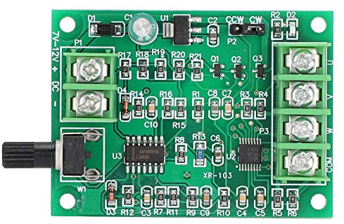 ciciglow DC-Motortreiber, 5V-12V DC Bürstenloser Motortreiberplatinen-Controller,Motorreglerplatine Elektromotor-Steuermodul,Festplattenmotor-Controller für Optisches Laufwerk