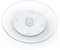 GWUK GLOW Lazy Susan - Tocadiscos de vidrio templado elegante que gira 360 grados, plato giratorio de 360 grados, centro de mesa, servir pasteles, queso, aperitivos, 25 cm
