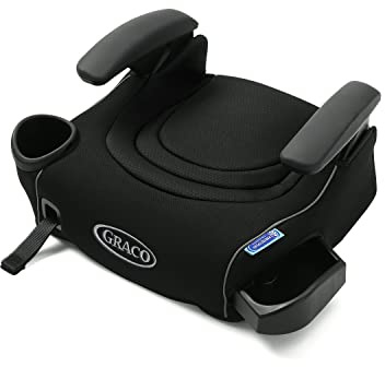 Graco® TurboBooster® LX Backless Booster with Affix Latch | Backless Booster Seat for Big Kids Transitioning to Vehicle Seat Belt (Rio)