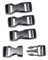 Plastic Side Release Buckle 20mm Heavy Duty Plastic Buckle Clips Belt Snap Buckles Plastic buckle replacement Dual Adjustable No Sewing for strap 2cm(20mm,4 Sets)