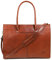 Time Resistance Handtasche Damen - Schultertasche aus Leder - Tragetasche - Made in Italy - Shopper - Tasche für Damen