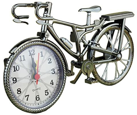 Sharplace Fahrrad Tisch Uhr Uhr Kunstwerke Heim Dekoration
