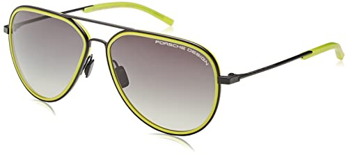 Porsche Design P8691 d black, yellow, Sunglass frames, 60-14-145, Standard