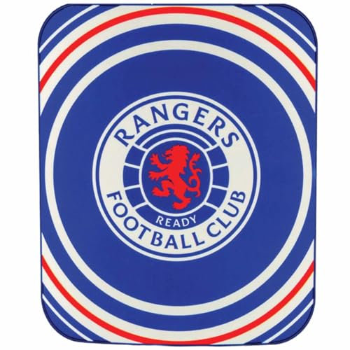 Rangers Fleece, Polyester, blau, 127cm x 150cm Approx