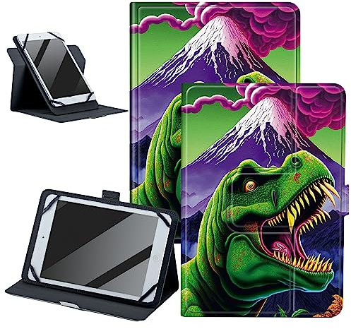 Ancient Dinosaur Universal Case for 10.5-11.5 inch Tablet, 360 Degree Rotatable Adjustable Kickstand PU Leather Cover Case for All Kinds of 10.5-11.5 inch Android/iOS/Windows Tablet