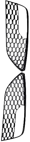 Riloer 2 coperture per griglia fendinebbia a nido d'ape, codice articolo 8V3807681, 8V3807682, nero