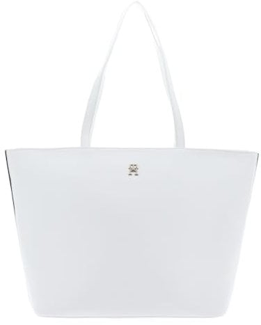 TOMMY HILFIGER TH Essential SC Tote Corp Ecru