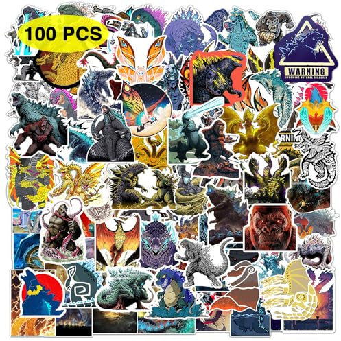 GTOTd Monster Stickers Aufkleber (100 Stück) Movie Geschenke Merch für Laptop Wasserflasche Telefon Zubehör Auto Stoßstange Fenster Helm Dekor Teens